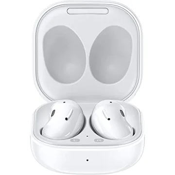 Samsung Galaxy Buds Live Active Noise-Cancelling Wireless Bluetooth 5.0 Earbuds (Mystic White)