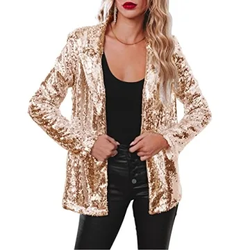 Dazzling Full Sequin Blazer Jacket for Any Occasion