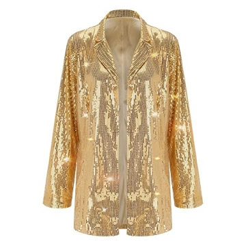 Dazzling Full Sequin Blazer Jacket for Any Occasion
