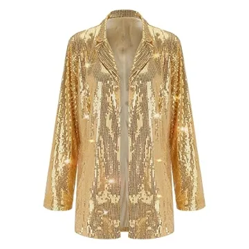 Dazzling Full Sequin Blazer Jacket for Any Occasion
