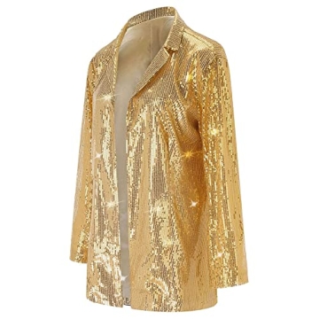 Dazzling Full Sequin Blazer Jacket for Any Occasion