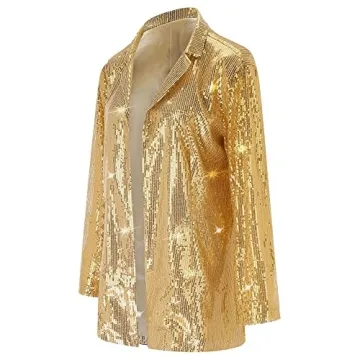 Dazzling Full Sequin Blazer Jacket for Any Occasion