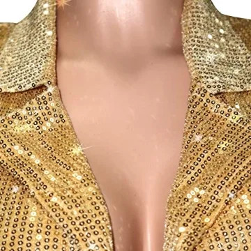 Dazzling Full Sequin Blazer Jacket for Any Occasion
