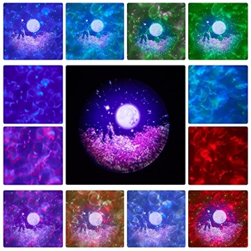 One Fire Nebula Galaxy Projector with Bluetooth Speaker