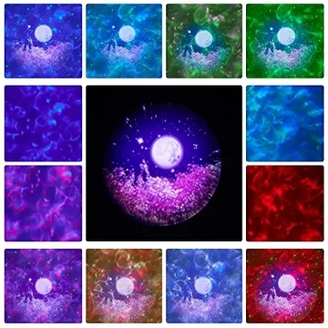 One Fire Nebula Galaxy Projector with Bluetooth Speaker