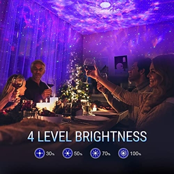 One Fire Nebula Galaxy Projector with Bluetooth Speaker