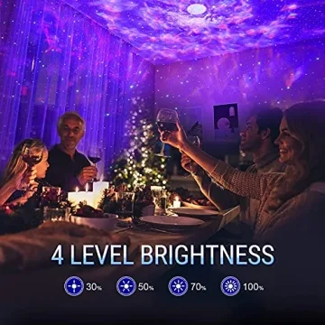 One Fire Nebula Galaxy Projector with Bluetooth Speaker