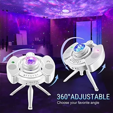 One Fire Nebula Galaxy Projector with Bluetooth Speaker