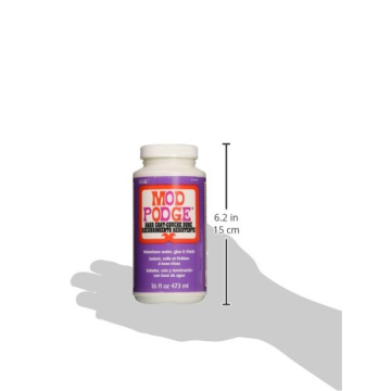 Mod Podge Hard Coat for Crafting, 16 Ounce Bottle
