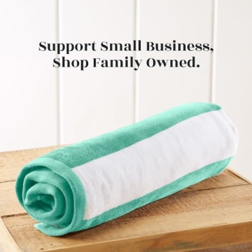Great Bay Home Velour Cotton Pool Towels - 4 Pack