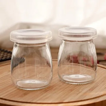 Buy Elegant Glass Jars for Yogurt & Desserts