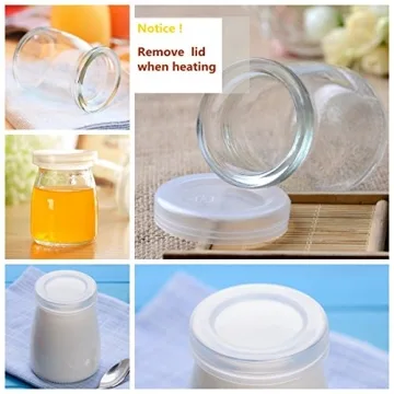 Buy Elegant Glass Jars for Yogurt & Desserts