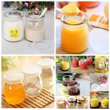 Buy Elegant Glass Jars for Yogurt & Desserts