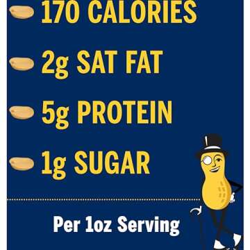 PLANTERS Deluxe Salted Mixed Nuts, Roasted Cashews, Almonds, Brazil Nuts, Pistachios, and Pecans, Pa...