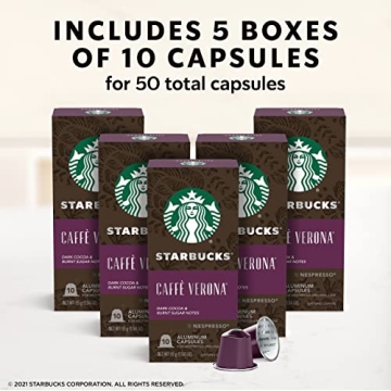 Starbucks Caffè Verona Dark Roast Espresso Pods