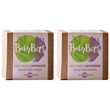 Baby Bits - Plant - Derived Ingredients & Essential Oils - Gentle Baby Wipes for Sensitive Skin - Ju...