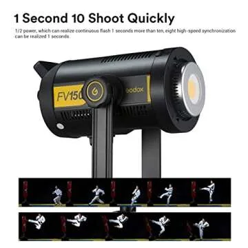 Godox FV150 150W Wireless HSS LED Light for Photographers