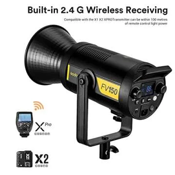 Godox FV150 150W Wireless HSS LED Light for Photographers