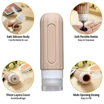 Travel Bottles Set 16 Pack Leakproof TSA Approved