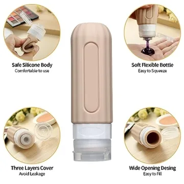 Travel Bottles Set 16 Pack Leakproof TSA Approved