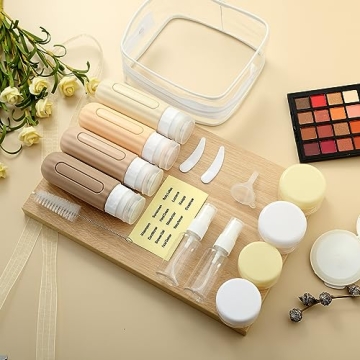 Travel Bottles Set 16 Pack Leakproof TSA Approved