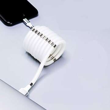 Retractable Magnetic Charging Cable for Fast Charging