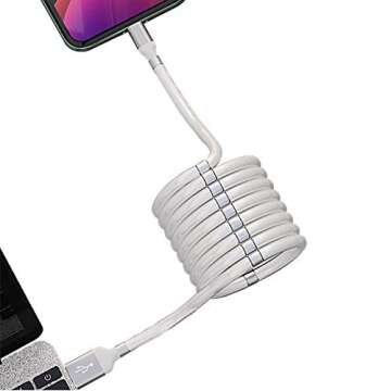 Retractable Magnetic Charging Cable for Fast Charging