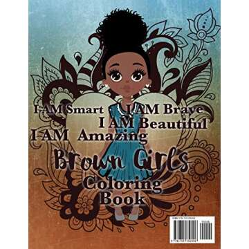 Brown Girls Coloring Book: Creative Expression, Fashion & Affirmations
