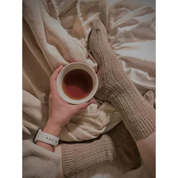 GoWith Warm Alpaca Wool Socks for Men Women, Winter Crew Socks