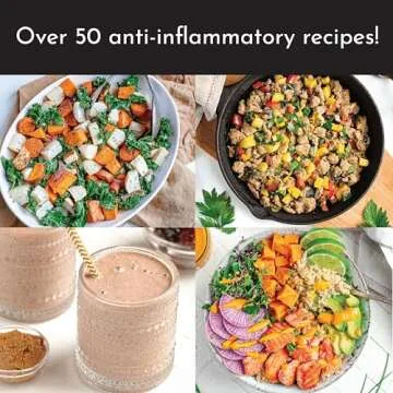 Just Ingredients - The Inflammatory Reset: Your Guide to Reducing Inflammation | Understand and manage chronic inflammation |30-Day Meal Prep Food Cookbook for Gut Health and Anti-Inflammatory Diet |