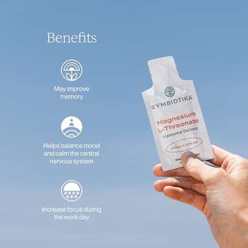 CYMBIOTIKA Magnesium Threonate for Enhanced Mental Clarity & Tranquility – Supports Cognitive Well...
