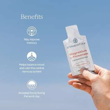CYMBIOTIKA Magnesium Threonate for Enhanced Mental Clarity & Tranquility – Supports Cognitive Well...