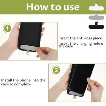 Stylish 3Pcs Macrame Phone Wrist Strap for Hands-Free Use