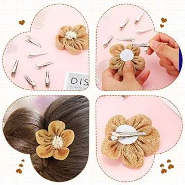 Chuangdi 200 Silver Metal Hair Clips for Women Girls
