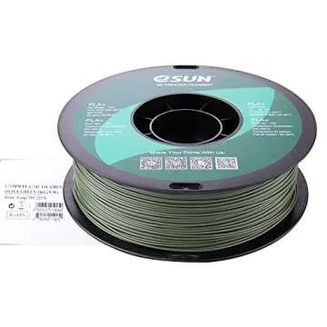 eSUN PLA PRO (PLA+) 3D Printer Filament, Dimensional Accuracy +/- 0.03 mm, 1kg, Plastic Spool, 1.75mm, Olive Green