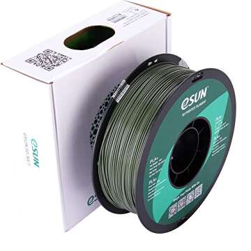 eSUN PLA PRO (PLA+) 3D Printer Filament, Dimensional Accuracy +/- 0.03 mm, 1kg, Plastic Spool, 1.75mm, Olive Green