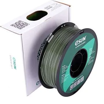 eSUN PLA PRO (PLA+) 3D Printer Filament, Dimensional Accuracy +/- 0.03 mm, 1kg, Plastic Spool, 1.75mm, Olive Green