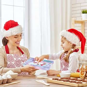 Myouth Advent Calendar 2023 Kids Christmas 24 Days Unicorn Countdown Calendar with Bracelet, Necklace and 22 Unique Cute Cartoon Charm Christmas Holiday Ornament Gift