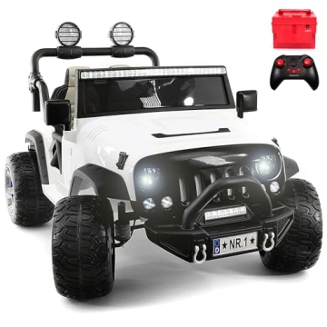 2024 Two (2) Seater Ride On Kids Car Truck w/Remote | Large 24V Power Kid Car to Drive in 3 Speeds, ...
