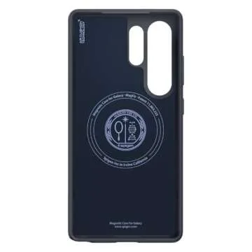 Spigen Parallax MagFit Designed for Galaxy S25 Ultra Case [Fast Wireless Charging/Magnet for Galaxy] (2025) - Navy Violet
