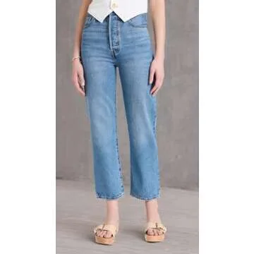 Levi's Ribcage Straight Ankle Jeans for Women