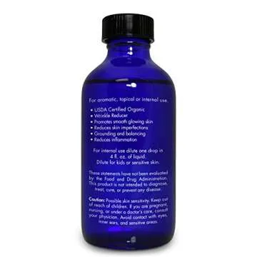 Organic Patchouli Essential Oil - Safe to Ingest, 1 OZ