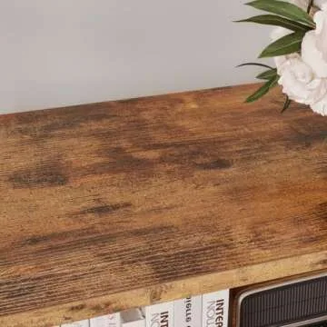 Sturdy Industrial 6-Tier Bookshelf for Stylish Storage