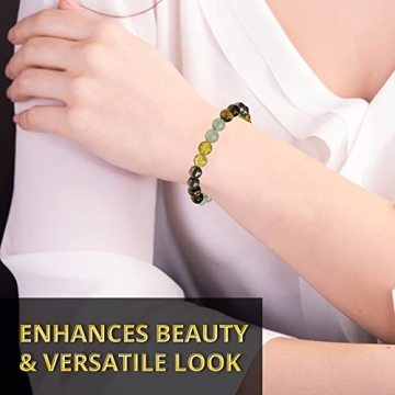 Wealth Prosperity Success Crystal Bracelet Set