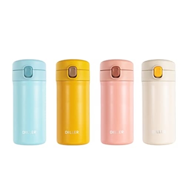 Diller Travel Coffee Mug - Mini Insulated Leak Proof Tumbler