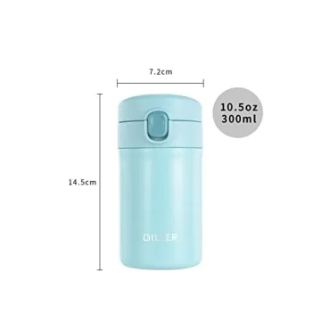 Diller Travel Coffee Mug - Mini Insulated Leak Proof Tumbler
