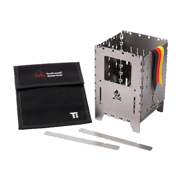 Ultimate Lightweight Bushbox XL Titanium Outdoor Stove for Camping Adventures