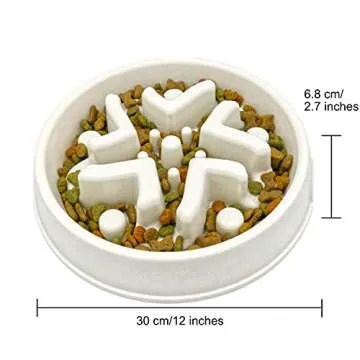 Eco-Friendly Bamboo Slow Feeder Bowl for Healthy Eating