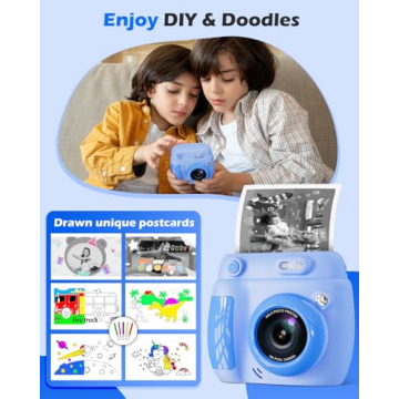 Kids Instant Print Camera - Perfect Creative Gift for Kids