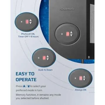 DEWENWILS 200W Low Voltage Landscape Transformer, Outdoor Weatherproof Transformer with Timer and Photocell Sensor, 120V AC to 12V AC for LED Lighting, Spotlight, Pathway Light, ETL Listed